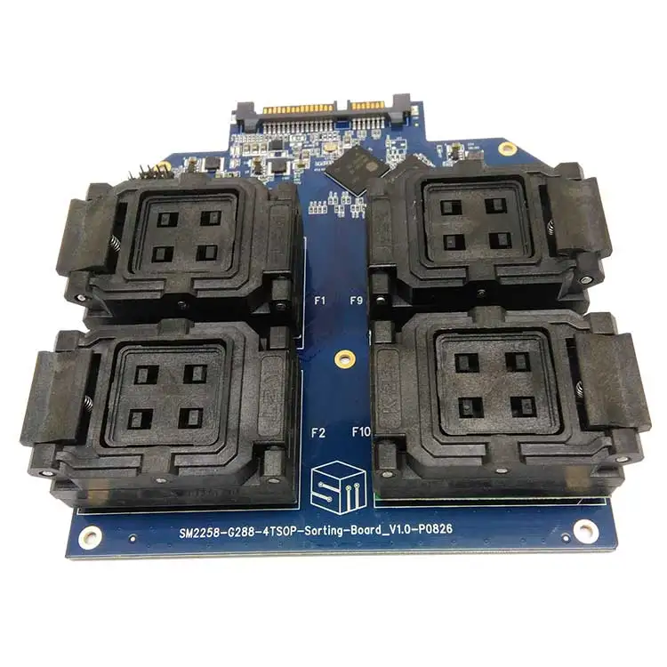 SSD 4 in 1 Mehrere Funktion Test Board BGA152/132/100/88 TSOP48 NAND Flash Test Schaltung SM2258H C