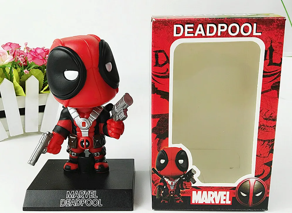Коробка Игрушки Бесплатно Brinquedos 13.5 см X Men Фильма Deadpool Рисунок Косплей аниме Juguetes
