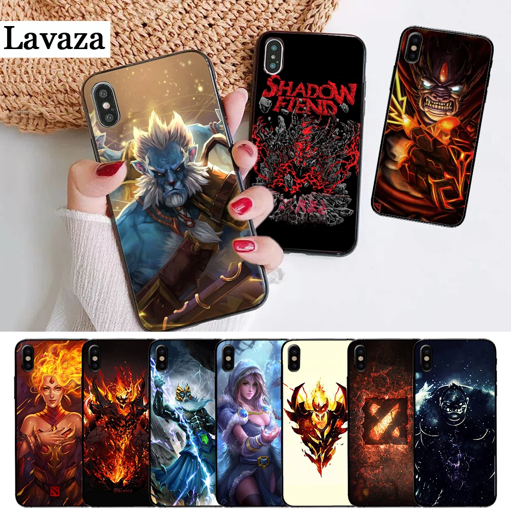 Силиконовый чехол с логотипом Game dota 2 для iPhone 5 5S 6 6S Plus 7 8 11 Pro X XS Max XR | Мобильные