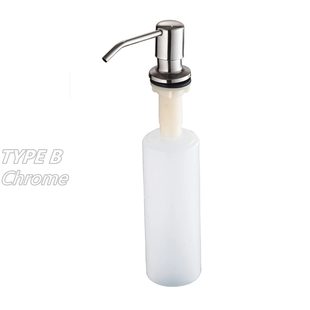 Bathroom Kitchen Hand Soap Dispensers Spray Liquid Soap Dispensers Plastic Bottle Kitchen Sink Replacement Bottle8