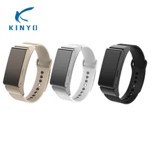 KINYO браслет калории информация о расстоянии напоминание наушники музыка наслаждаясь смарт-Браслет совместим для телефонов Android IOS