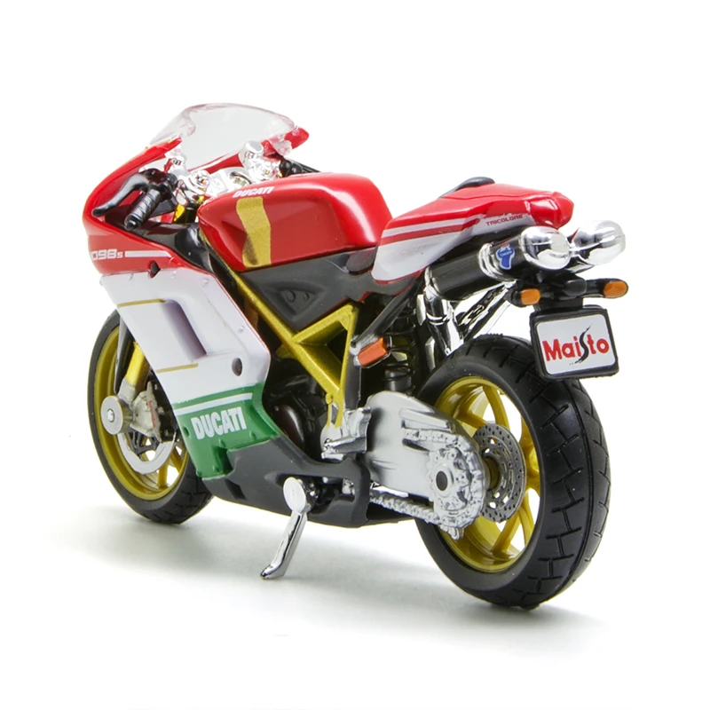 Maisto 1:18 1098 модели мотоциклов Ducati 1098S литье под давлением миниатюрная гоночная игрушка для коллекции подарков