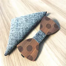 3D деревянный галстук карманные Квадратные запонки модный деревянный галстук-бабочка свадебный ручной работы corbata деревянный галстук ручной работы не клей