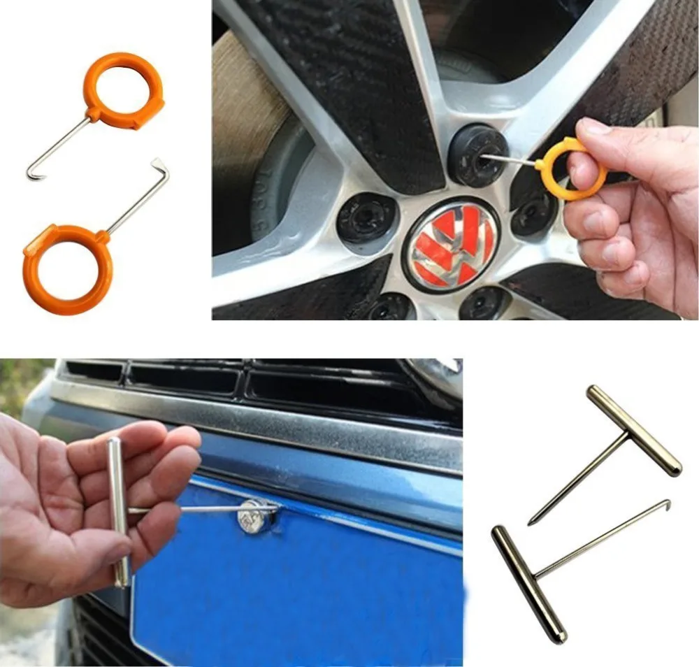 WHDZ 13pc PDR Pump Wedge Universal Open Pry Tools Kit Panel Removal Dash Door Radio Auto Trim Radio Removal Tools Kit (1)