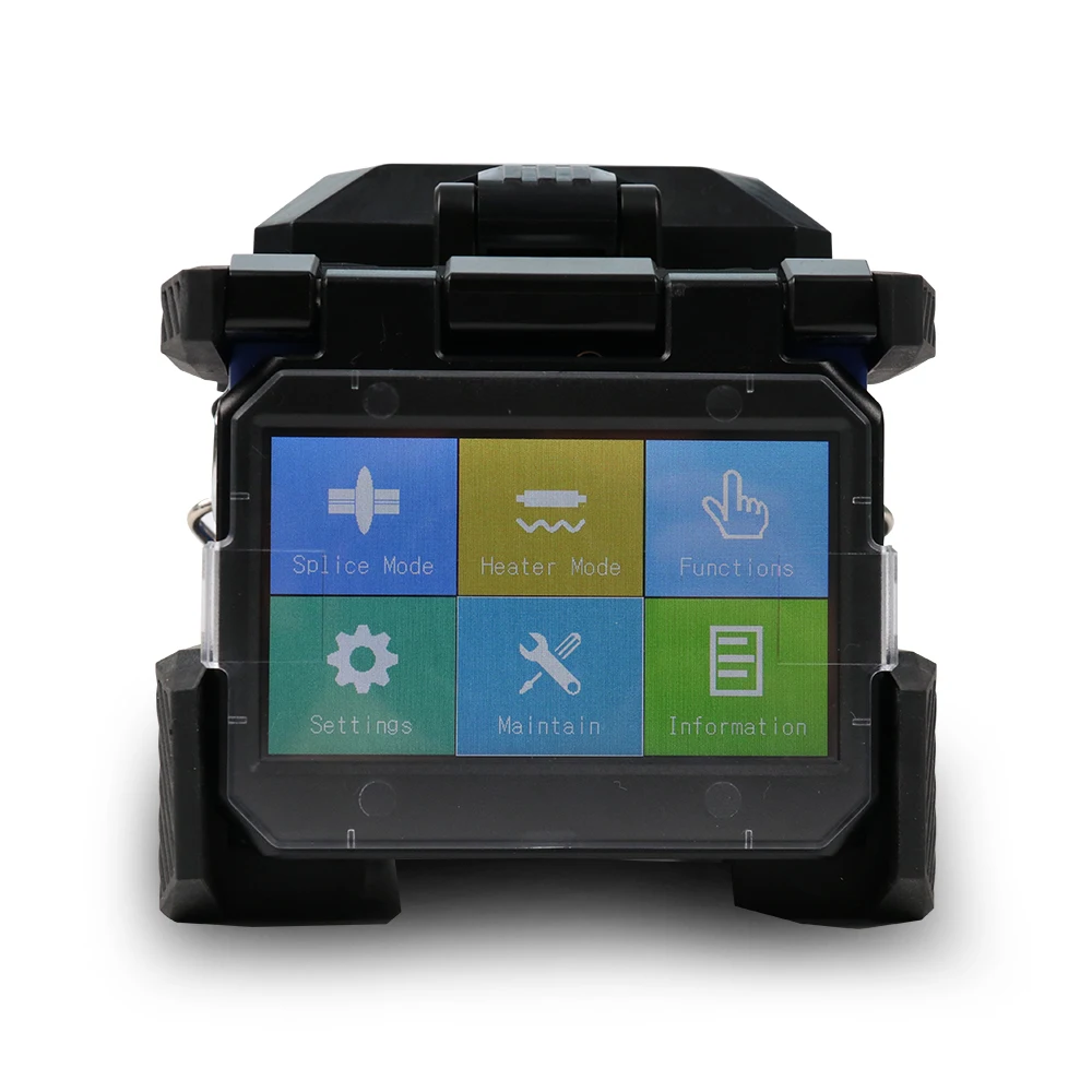

FTTH Core Alignment Fusion Splicer Komshine FX37 comes with high presicion Cleaver KF-52 72,000 cleaves