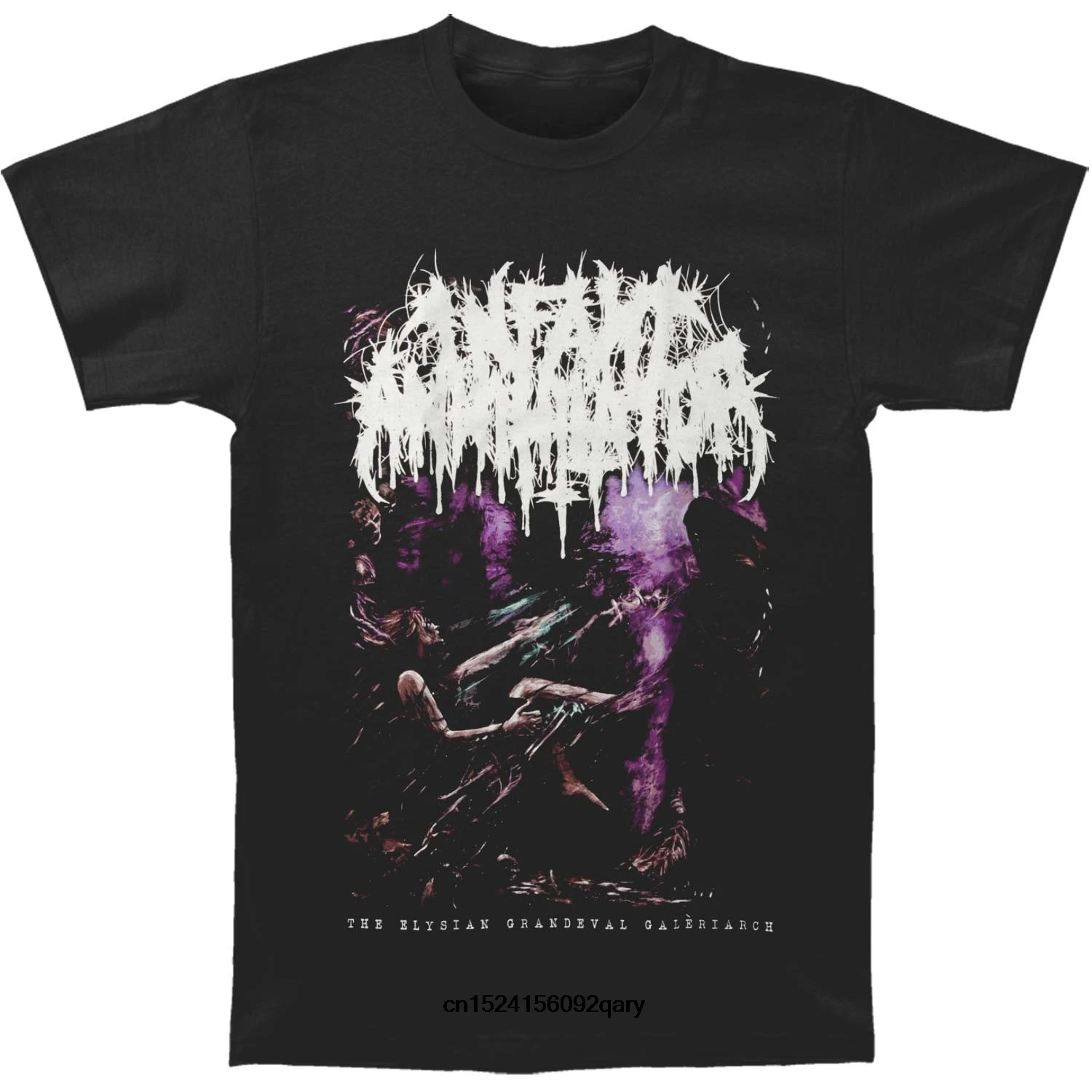

Men Funny T Shirt Women Cool tshirt Infant Annihilator The Elysian Grandeval Galeriarch T-shirt