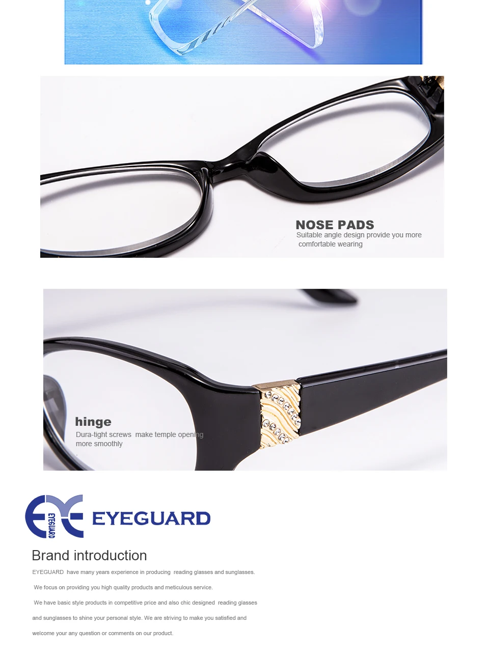 Очки для чтения с кристаллами высокого качества Модные женские очки для чтения