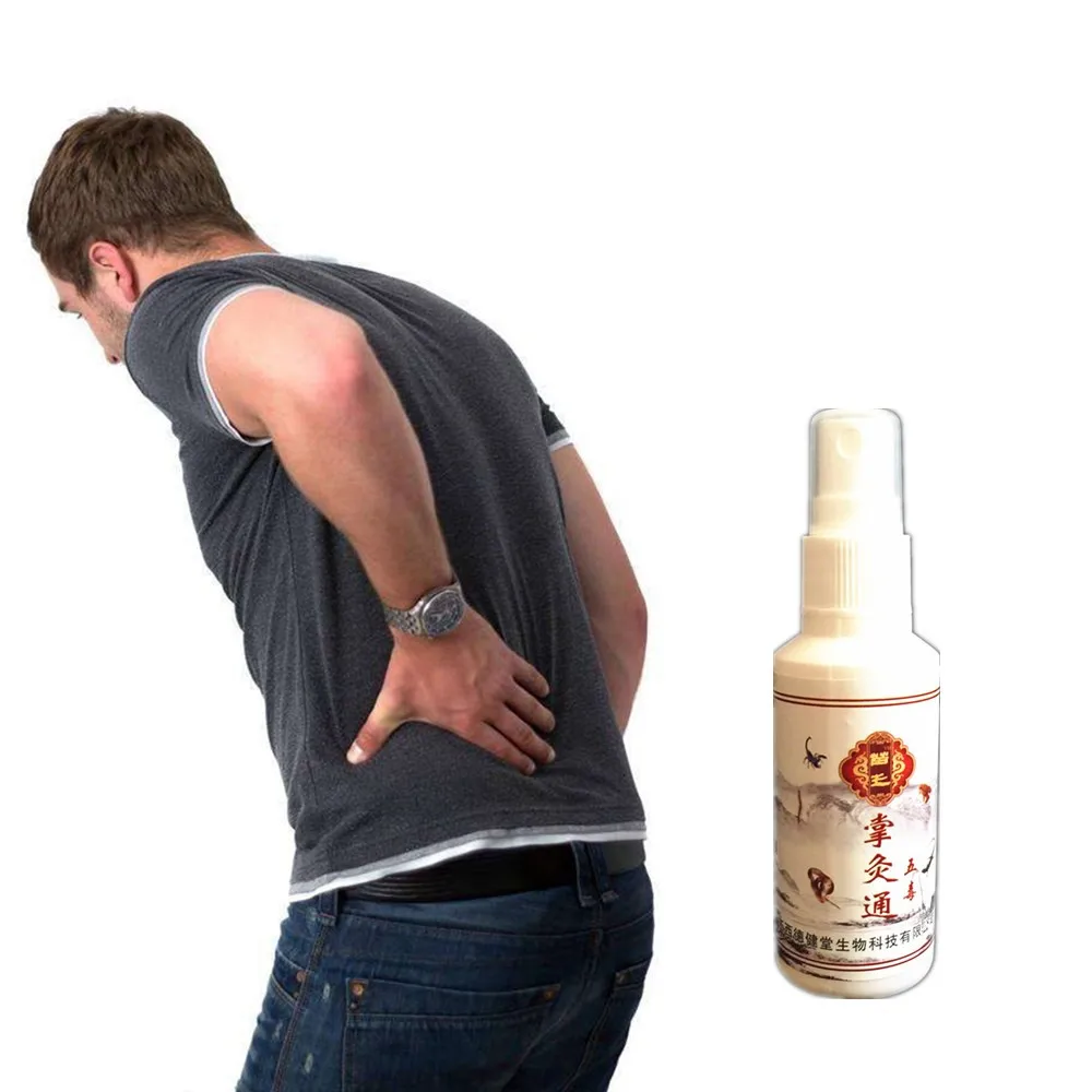 

MIYUELENI Gold Scorpion Venom Analgesic Meridians Essential Oil Rheumatoid Arthritis Lumbar Cervical Spray 85ml