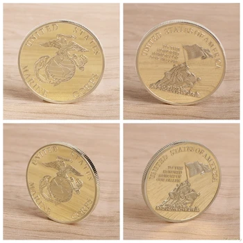 

2018 Meaningful Commemorative Coin Normandy War Collection Gifts Souvenir Craft Arts Bitcoin BTC Noncurrent Coin