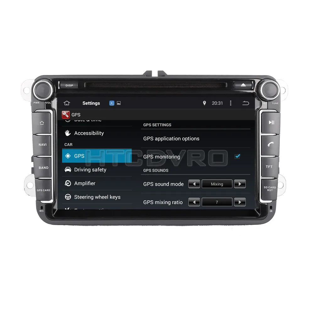 Clearance YMODVHT 8inch 4G Octa Core Android 9.0 7.1 Universal Car DVD GPS for VW Touran/Golf/Tiguan/Caddy/Sharan/Scirocco/T5/Transporter 20