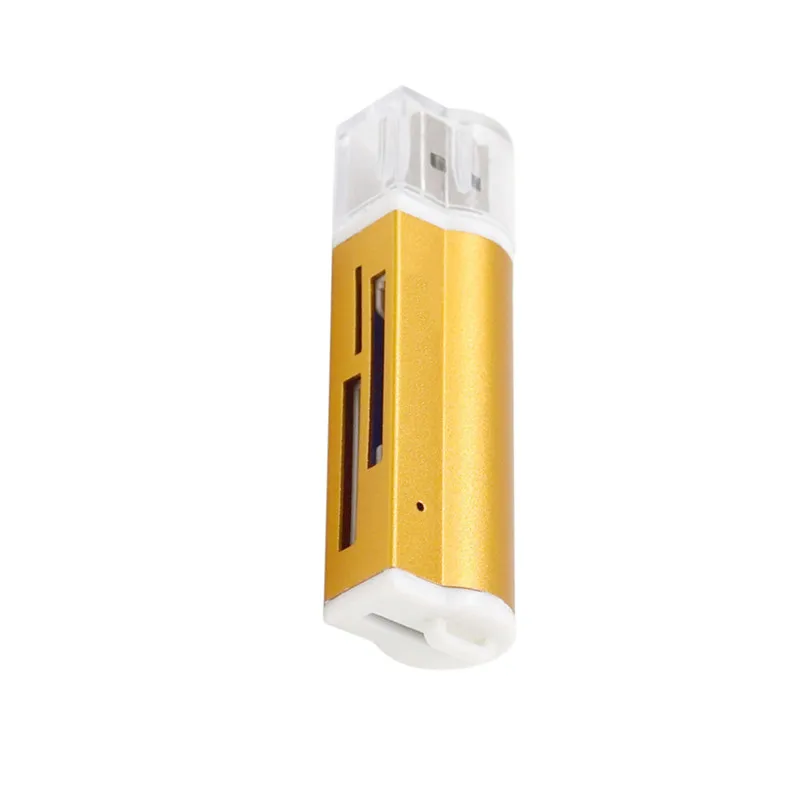 Оптовая продажа 4 в 1 Micro USB 2 0 считыватель карт памяти usb адаптер для SD карты TF M2 MMC MS