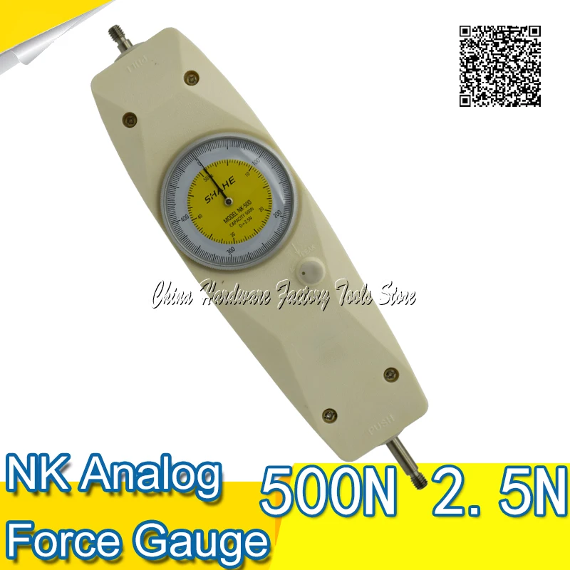 

SHAHE High Accuracy Analog force gauge measuring force gauge NK-500