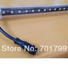 20 штук DMX512 360 3D светодиодный цифровой «Метеор»; 3D освещение-водопад без пятки; 0,5 м в длину; 8 PIX/Каждая трубка; IP65; DC12V, красный/зеленый/синий 12 Вт; 30 мм в диаметре