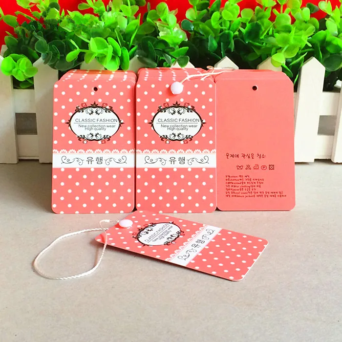 wholesale custom logo brand name garment clothing printed paper price hang tags,etiqueta ...