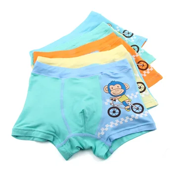

2019 Hot sale 5 Pcs/lot boys boxer kids underwear Boy Underpants Boxer Modal Soft Children Underwear 2-10 years QS9001