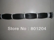 100 hanks of black horse hair in 32 inches (6g/hank) totally 600 grams bow hair