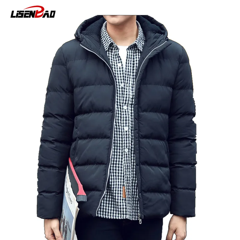 2018 new Brand winter warm Jacket for men hooded coats