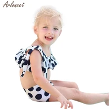 Детский купальник с принтом Повседневный детский купальник для девочек без рукавов Детский купальник JAN12