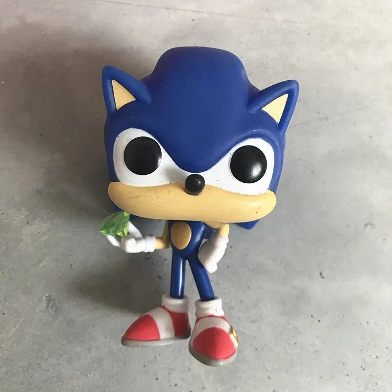 Funko POP секундной стрелки с Ёжиком Соником Виниловая фигурка Коллекционная модель