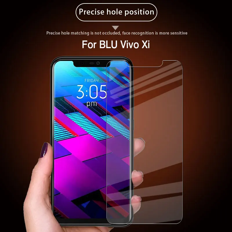 Mcdark 9H закаленное стекло 6 2 дюймов для BLU Vivo Xi + Защитная пленка экрана 5 9