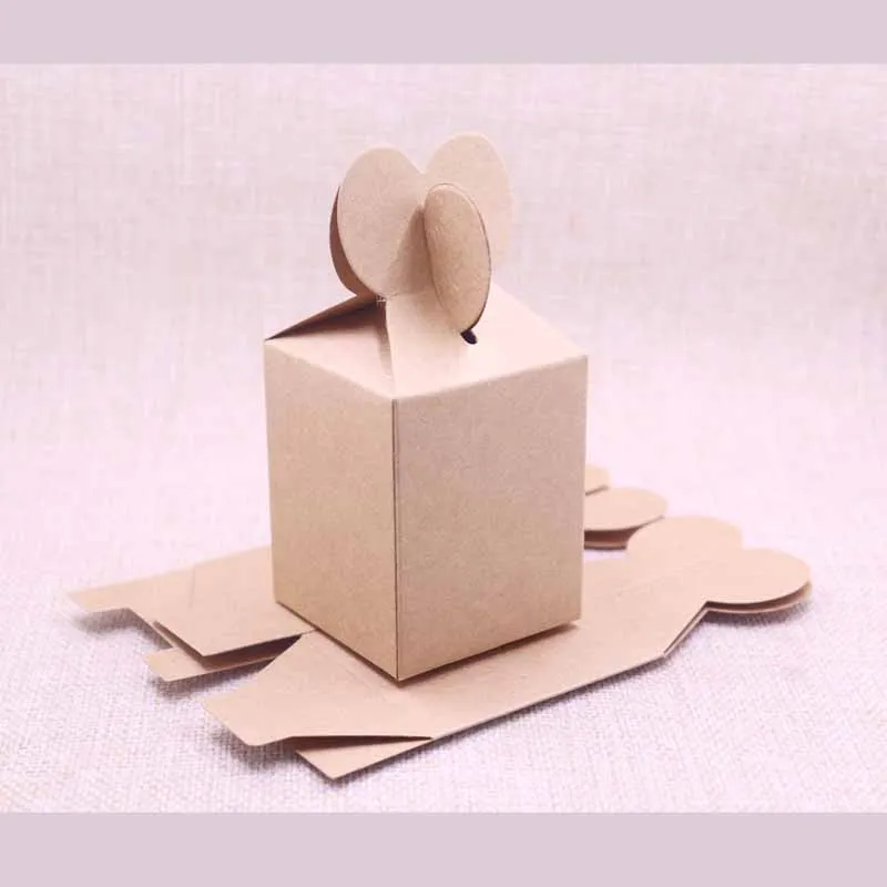 

Hotsale10pcs Fishtail paper hange display& package gift box,blank black&Kraft&white wedding&Festival Mother's Day gift box