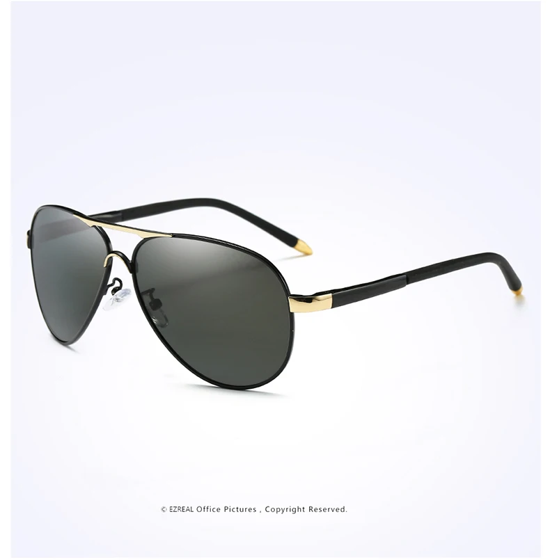 Ezreal новый бренд поляризованные Солнцезащитные очки для женщин Для мужчин классический ретро пилот Очки Цвет Polaroid Оптические стёкла для
