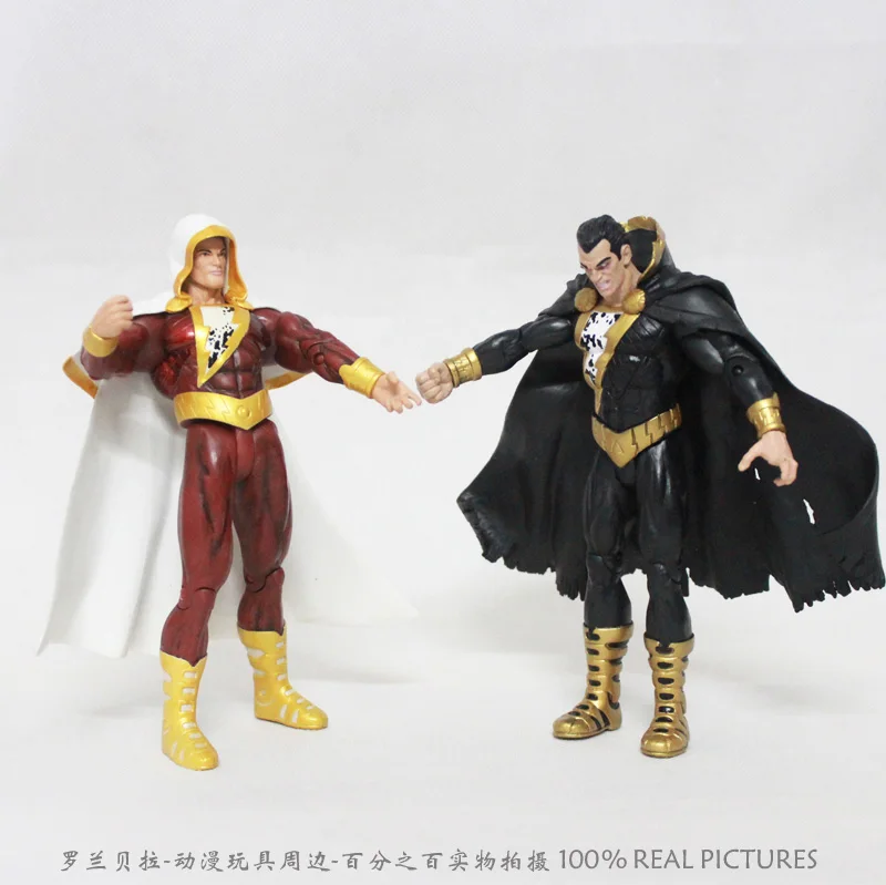 

DC Comics Black Adam / Captain Marvel Shazam PVC Action Figures Collection Toy 2 Styles 18cm
