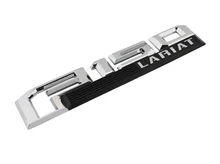Cromo preto para 15-17 F-150 lariat fender placa de identificação emblema adesivo