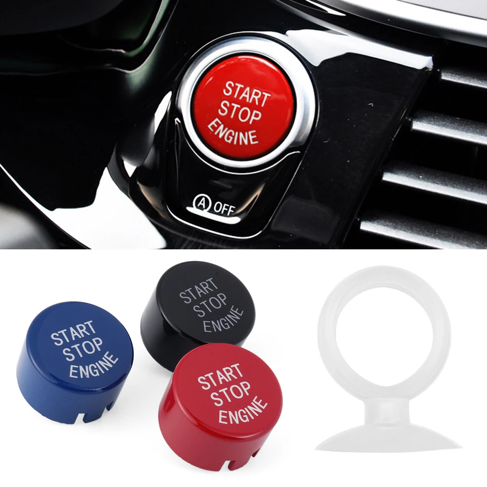 Car Engine Start Stop Button Cover Stopper For BMW F Chassis F20 F21 F30 F32 G30 F48 F15 F25 F16