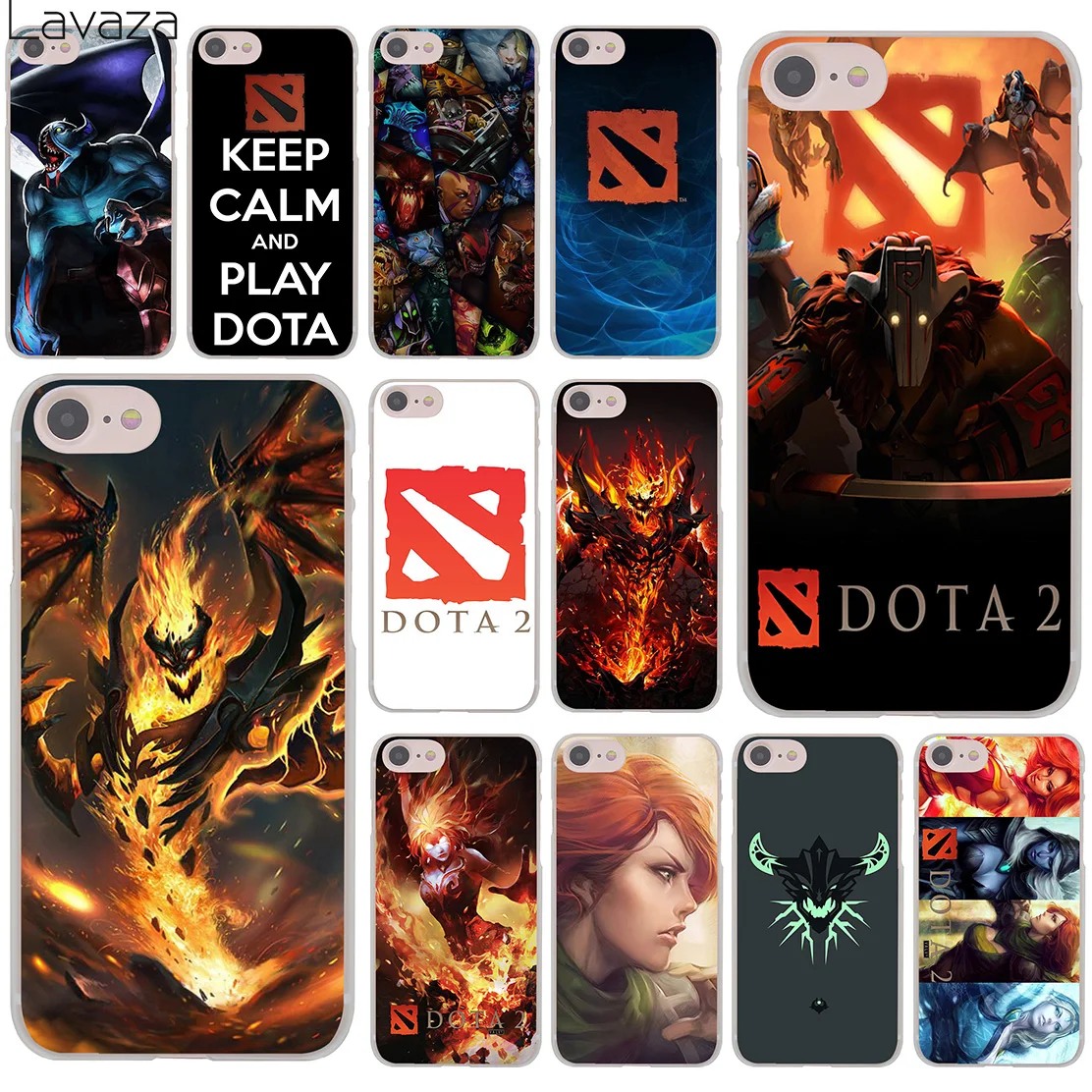 

Lavaza Shadow Fiend Dota 2 logo Fashion 8Plus Hard Phone Cover Case for iPhone XR X 11 Pro XS Max 8 7 6 6S 5 5S SE 4S 4 10