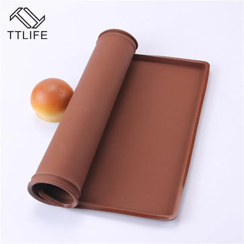 TTLIFE Swiss Roll Mat Silicone Cake Chocolate Rolls Sushi Roller Maker