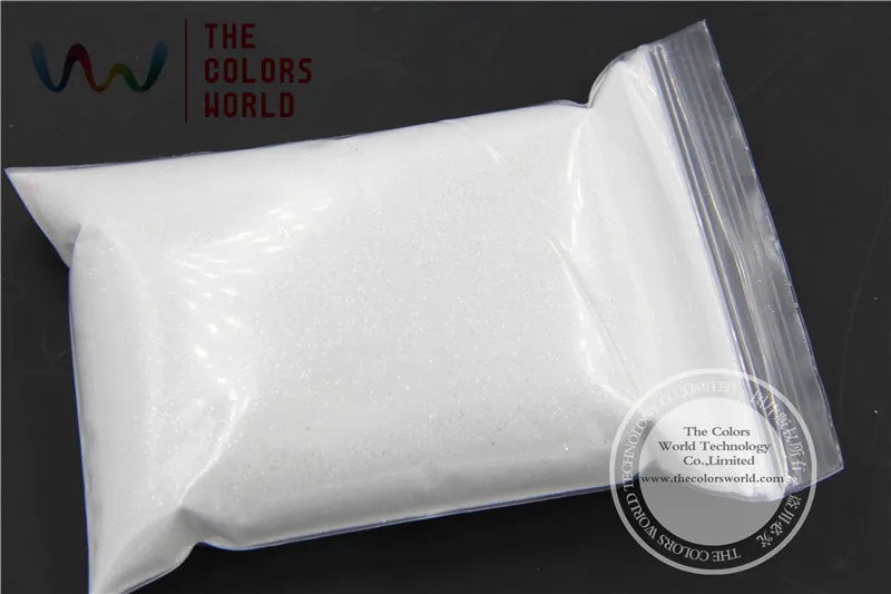 Branco com Cor Clara de Prata Brilho em pó para o Prego Arte Tatto Decoração Faça Você Mesmo pó 1 Pacote = 50g Tcm0100a 0.1mm