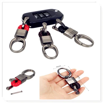 

Car Key Chain Holder Ring Buckle Keyring for Honda Everus Clarity Civic Accord Urban FCX Brio 3R-C Odyssey Jazz Fit P-NUT