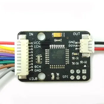 

1PC PPM Encoding Decoding Board V3.0 Pixhawk PX4 PPZ NAZE32 CC3D Encoder Decoders Parts for RC Drone Quad Flight Control