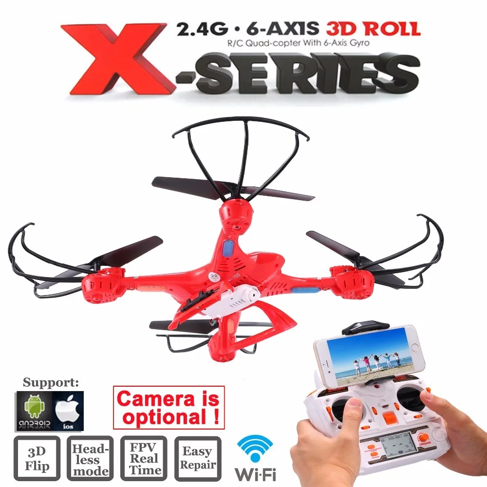 

MJX X400 X400-V2 2.4G 6 Axis RC Quadcopter Drone With C4015 HD FPV REAL-TIME Camera or Without Camera RC Helicopter Dron