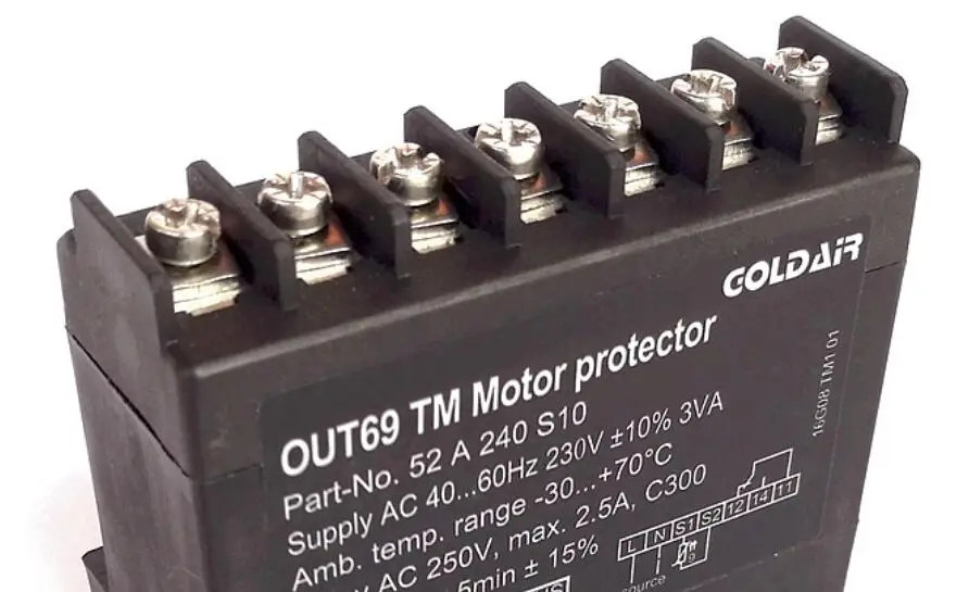 copeland compressor overload protector