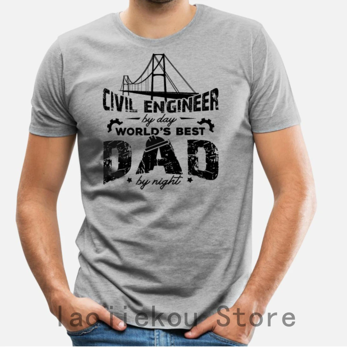 

2019 Summer Funny Print Men T shirt Women Cool T-Shirts civil engineer dad shirt shirts Unisex New Fashion tshirt