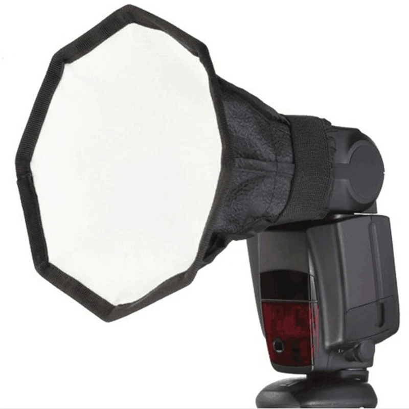 

Flash Diffuser 30cm 12 inch 8 Square Mini Softbox Foldable Octagon Flash Speedlite Softbox Diffuser Photo Studio Accessories