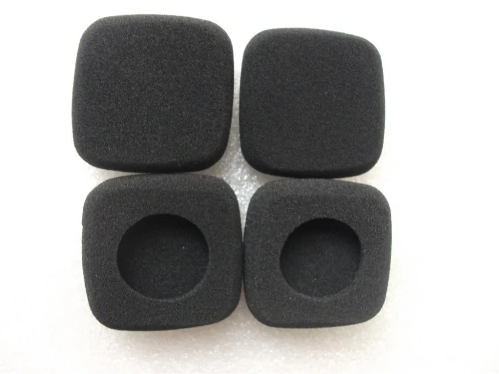 Linhuipad 50mm wireless headsets square foam ear pads replacement