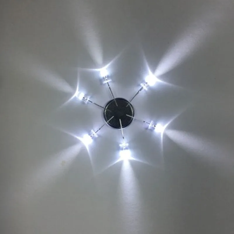 Круглый белый светодисветильник F5 100 шт. 5 мм и свет с короткой ногой прямая в