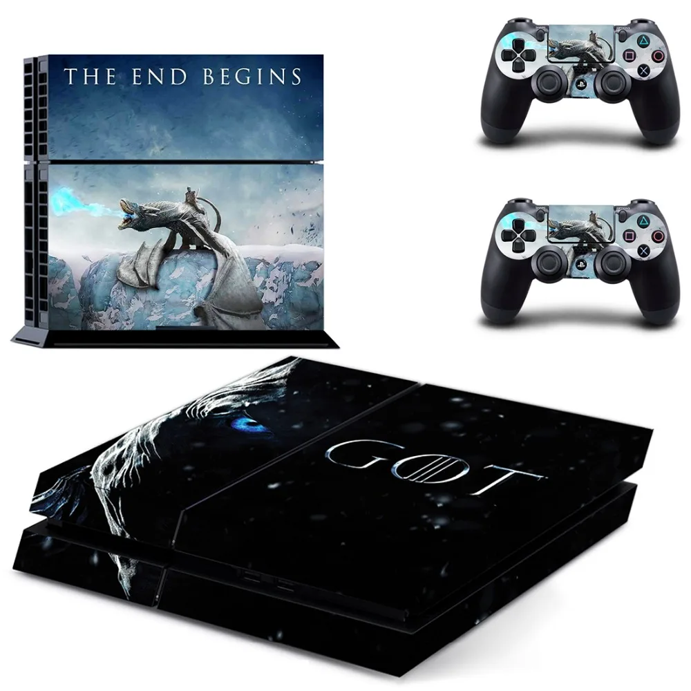 Пленка Игра престолов PS4 стикер кожи виниловая наклейка для Sony Playstation 4 консоли и 2
