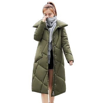 

Winter Women Jacket Coat Plus Size Female Stand Collar Coats Slim Ladies Cotton Coat Winter Outwear Jackets Coat Women Vintage