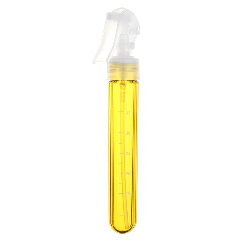 40 мл спрей бутылка акриловая трубка форма спрей для укладки волос бутылка салон парикмахерские инструменты для волос Профессиональный распылитель воды Maquiagem - Цвет: Yellow