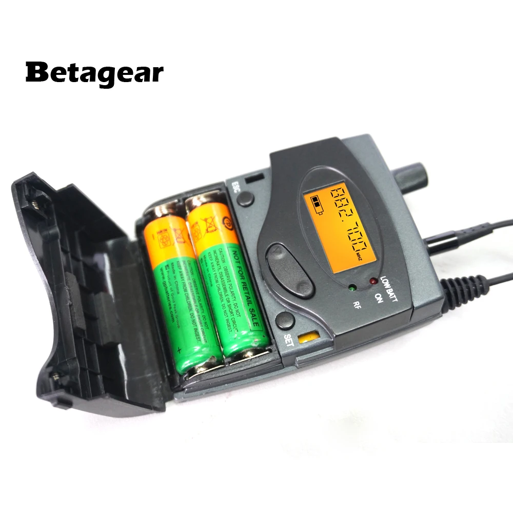 Betagear 2-Pieces Receivers with earphone for 300