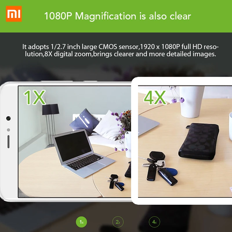 Xiaomi Mijia Xiaofang 1S 110 градусов F2.0 8X1080 P цифровой зум смарт-камера IP wifi беспроводное приложение детские мини-камеры
