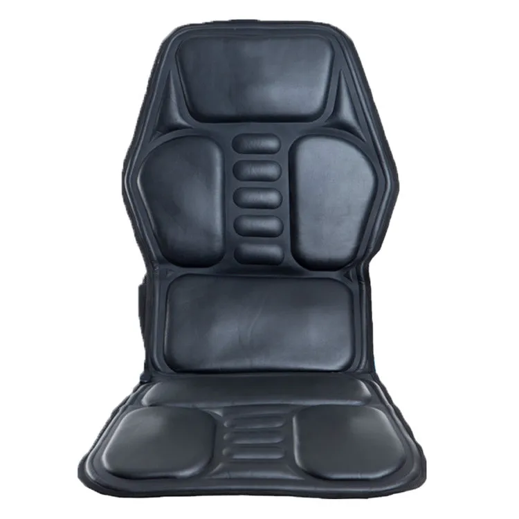 Car Seat Back Massage Chair Heat Seat Cushion shoulders,back waist/legs/Neck Pain Lumbar Home/Car Dual-use Support Car Pad