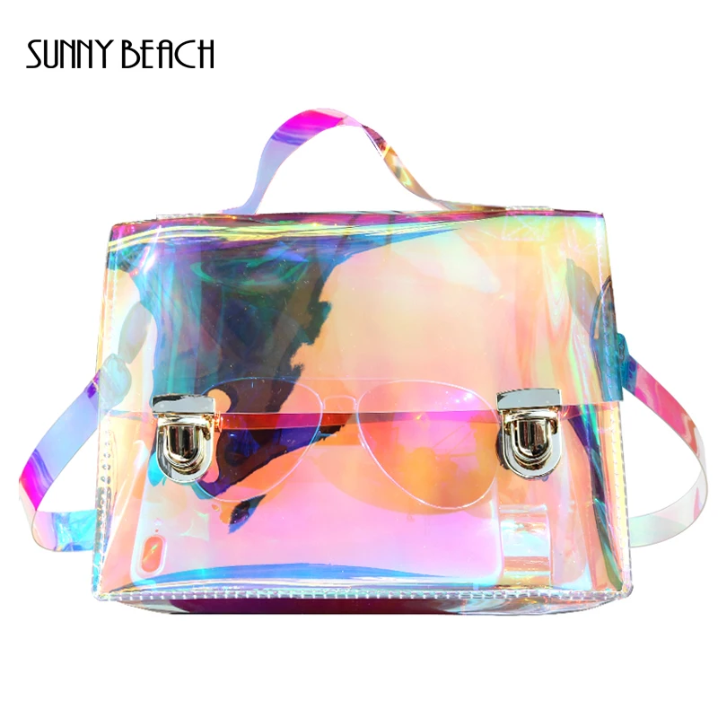 holographic beach bag