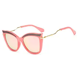 Роскошные солнцезащитные очки Для Женщин Круглые Солнцезащитные очки Винтаж женские очки модные женские Óculos оттенки UV400 1560A