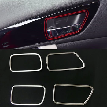 

For Mitsubishi Eclipse Cross 2018 Car Accessories Door Inner Handle Bowls Cover Trim 4pcs/set