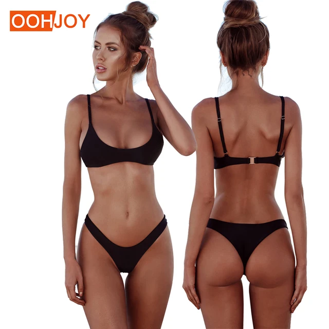 New Solid Color Micro Bikini Set Women Swimsuit S Xl Sexy Thong Bikini Low New Solid Color Micro Bikini Set Women Swimsuit S Xl Sexy Thong Bikini Low